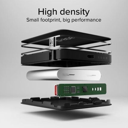 Sbs Powerbank Nanotube 5000 Mah Czarny Tebb5000Hdk - zdjęcie 3