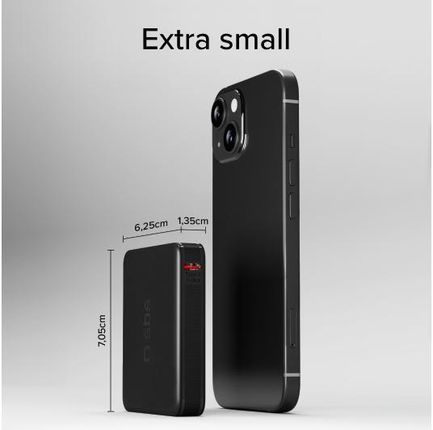 Sbs Powerbank Nanotube 5000 Mah Czarny Tebb5000Hdk - zdjęcie 6