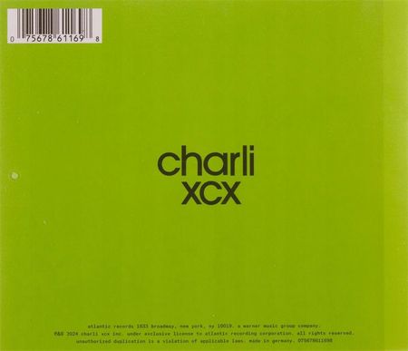 Charli XCX - BRAT (CD) - zdjęcie 2