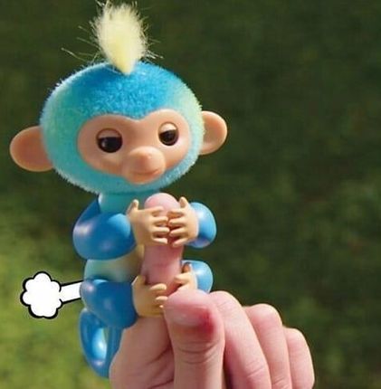 Cobi Fingerlings 3115 Małpka Niebieska Leo - zdjęcie 2