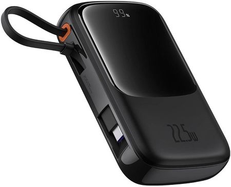 Baseus Qpow Pro+ 10000mAh 22.5W Czarny - zdjęcie 2