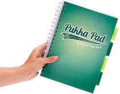 Zdjęcie Pukka Pad Kołozeszyt A4 W Kratkę Pukka Project Book Dark Teal Turkusowy - Puszczykowo
