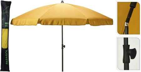 Progarden Parasol Ogrodowy 200cm Żółty - zdjęcie 4