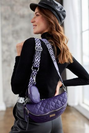 Nerka damska na ramię crossbody dla kobiet saszetka mała sportowa torebka - zdjęcie 4