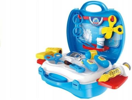 Leantoys Walizka Lekarska Zestaw Dream Lekarz 18 Elementów - zdjęcie 2