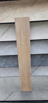 Ceramika Simple Light Brown Rekt. Natura Mat. 19,5x120 - zdjęcie 4