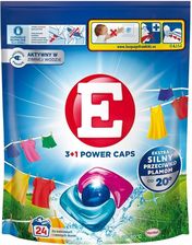 Zdjęcie E 3+1 Power Caps Kapsułki Do Prania Kolorowych I Ciemnych Tkanin 24Szt. - Gubin