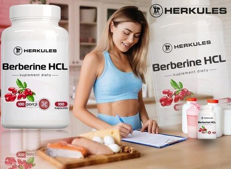 Herkules Berberine Hcl 100kaps. - zdjęcie 4