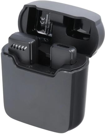 Mikrofon Bezprzewodowy Krawatowy Dla Iphone Lightning 8 Pin Z Etui Ładującym S11 - zdjęcie 2