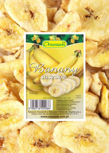 Zdjęcie Orzeszek Banany Suszone 100G - Proszowice