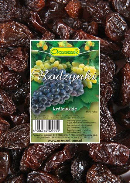 Zdjęcie Orzeszek Rodzynki Królewskie 100G - Proszowice