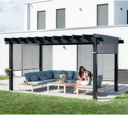 Sojag Altana Aluminiowa Yamba Pergola 1016 Antracyt 495X295 253cm Sj01016 - zdjęcie 3