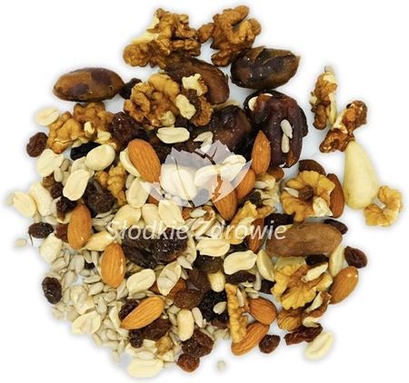Słodkie Zdrowie Mieszanka włosy skóra paznokcie mix orzechów 1kg - zdjęcie 4