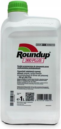 Bayer Roundup 360 Plus 1l Randap Środek Oprysk Chwastobójczy Na Wszystkie Chwasty - zdjęcie 2