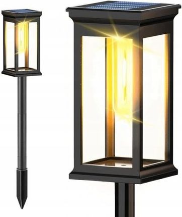 Ledhoff 6X Lampa Ogrodowa Solarna Led Wbijana Latarnia Żarówka Filament 3000K Smd Solarpl120Cw - zdjęcie 3