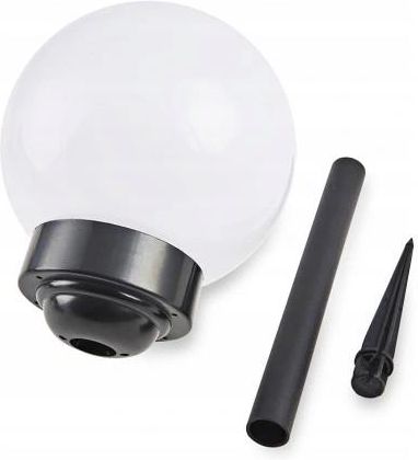 Superled Lampa Ogrodowa Led Solarna Kula Biała 15cm 5173 - zdjęcie 2