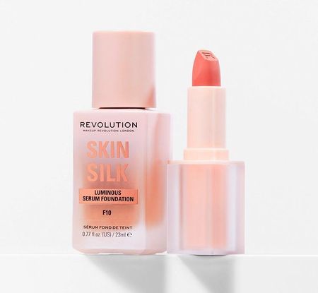 Makeup Revolution Skin Silk Serum Foundation Pielęgnujący Podkład Do Twarzy F3 23Ml - zdjęcie 2