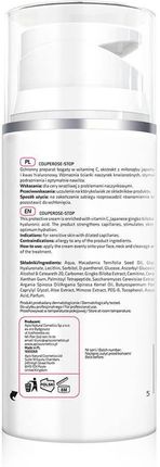 Krem Apis Couperose-Stop Witaminowy Do Cery Wrażliwej z rozszerzonymi Naczynkami 100ml - zdjęcie 2
