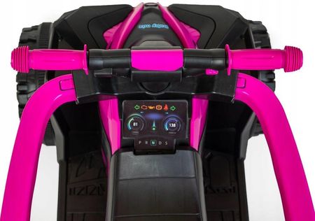 Baby Mix 54950 Jeździk Z Rączką Mega Czerwony - zdjęcie 2