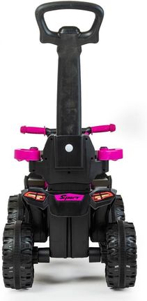 Baby Mix 54950 Jeździk Z Rączką Mega Czerwony - zdjęcie 4