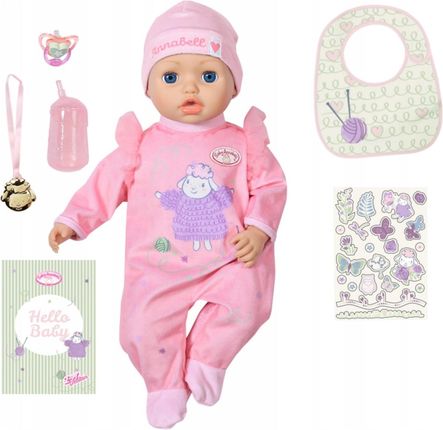 Zapf Creation Baby Annabell Active Lalka Interaktywna 43Cm 706626 - zdjęcie 4