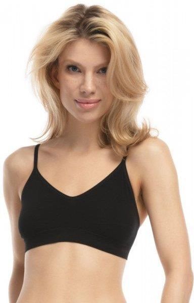 Julimex Bamboo Bralette Czarny Biustonosz Sportowy Ceny I Opinie