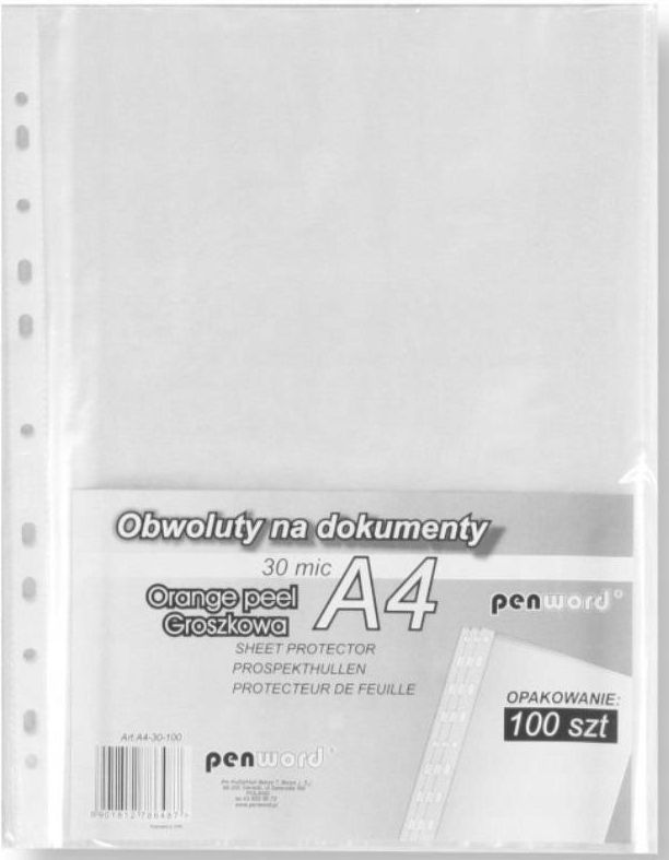 Zdjęcie Obwoluta A4 30 Mic Groszkowa 100szt. - Stepnica