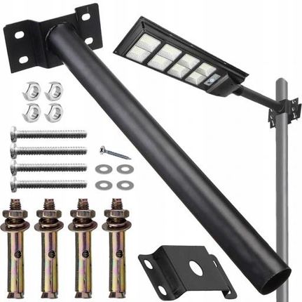 Mocna Lampa Solarna 600W Led Uliczna Z Czujnikiem Ruchu I Zmierzchu + Pilot - zdjęcie 4