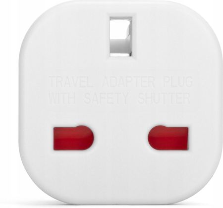 Montis Przejściówka Wtyczka Angielska Adapter Podróżny Wtyk Pl Gniazdo Uk - zdjęcie 3