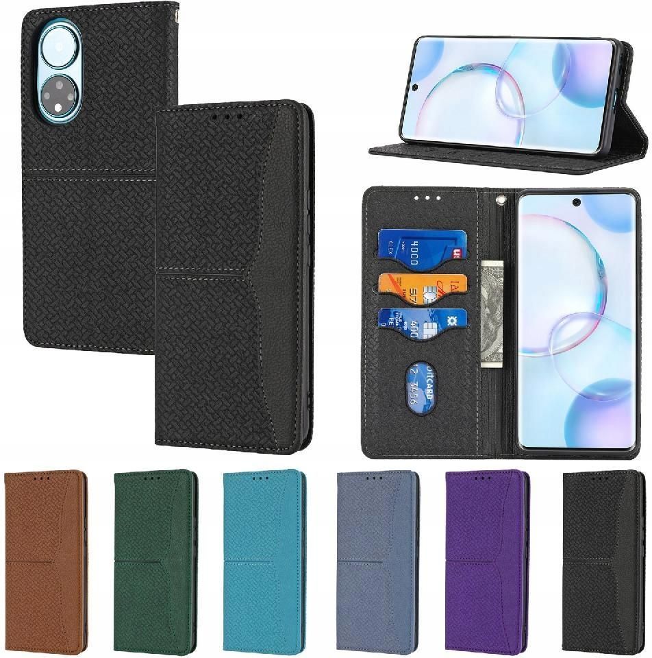 Etui Dla Huawei Nova 9 Flip Folio Book Portfel Ręczny Posiadacz Karty