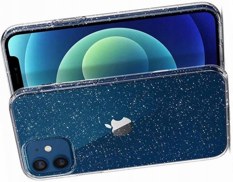 Izigsm Etui Silikonowe Z Brokatem Do Iphone 15 Plus Nakładka Etui na