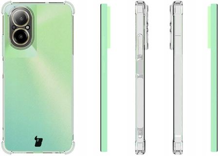Bizon Elastyczne Etui Case Salpa Do Realme C67 4G Przezroczyste - zdjęcie 2