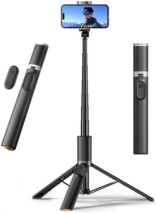 Selfie Stick Tripod L08S Czarny - zdjęcie 3