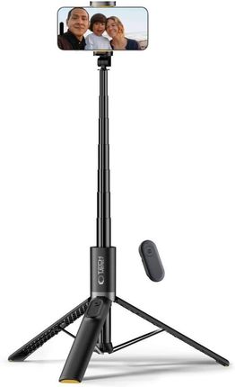 Selfie Stick Tripod L08S Czarny - zdjęcie 4