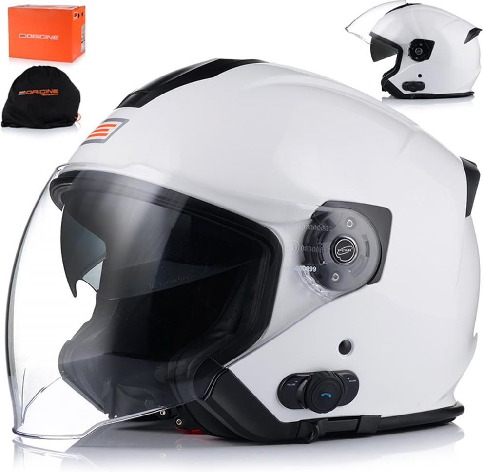 Kask Motocyklowy Origine Palio Bt Otwarty Wbudowany Interkom