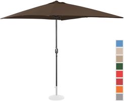 Zdjęcie Produkt Z Outletu: Uniprodo Parasol Ogrodowy Stojący 200x300cm Brązowy (UNI_UMBRELLA_SQ2030BR) - Żagań