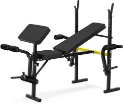Zdjęcie Produkt Z Outletu: Gymrex Wielofunkcyjna Ławka Treningowa Do 100kg Regulowana GrTb 51 (GRTB51) - Przemków