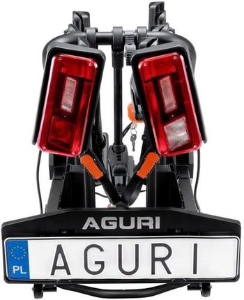 Aguri Krab 3 Black Bagażnik Rowerowy Na Hak Rowery - zdjęcie 3