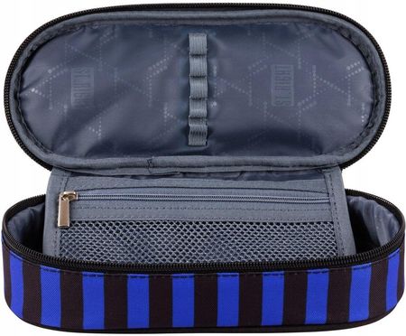 St. Majewski Piórnik Saszetka Usztywniona St.Right Black Blue - zdjęcie 2