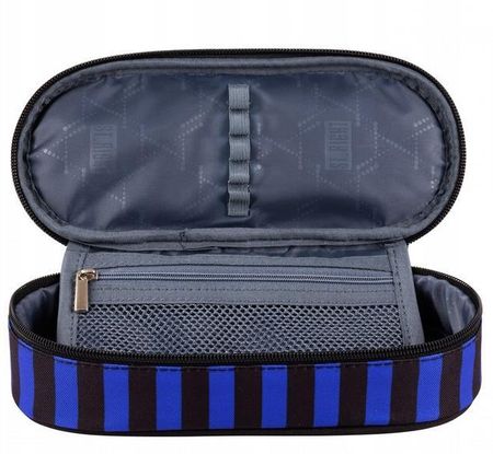 St. Majewski Piórnik Saszetka Usztywniona St.Right Black Blue - zdjęcie 3