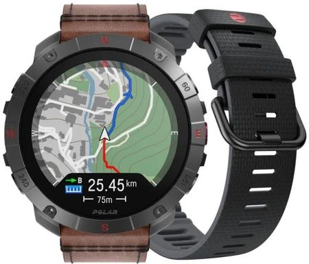 Polar Zegarek Sportowy Grit X2 Pro Titan M/L Srebrny - zdjęcie 3