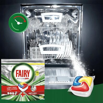Fairy Kapsułki Do Zmywarki Platinum Plus All In One Lemon 114Szt. - zdjęcie 6