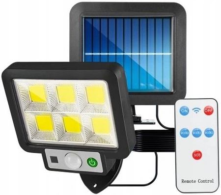 Bardzo Mocna Lampa Solarna Halogen Led Czujnik Ruchu Zmierzchu 15W 6500K - zdjęcie 5