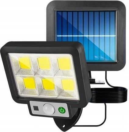 Bardzo Mocna Lampa Solarna Halogen Led Czujnik Ruchu Zmierzchu 15W 6500K - zdjęcie 3