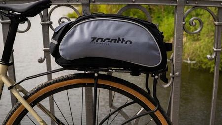 Torba Rowerowa Sakwa Na Bagażnik Kufer Pojemna Torba Na Rower Zagatto - zdjęcie 2