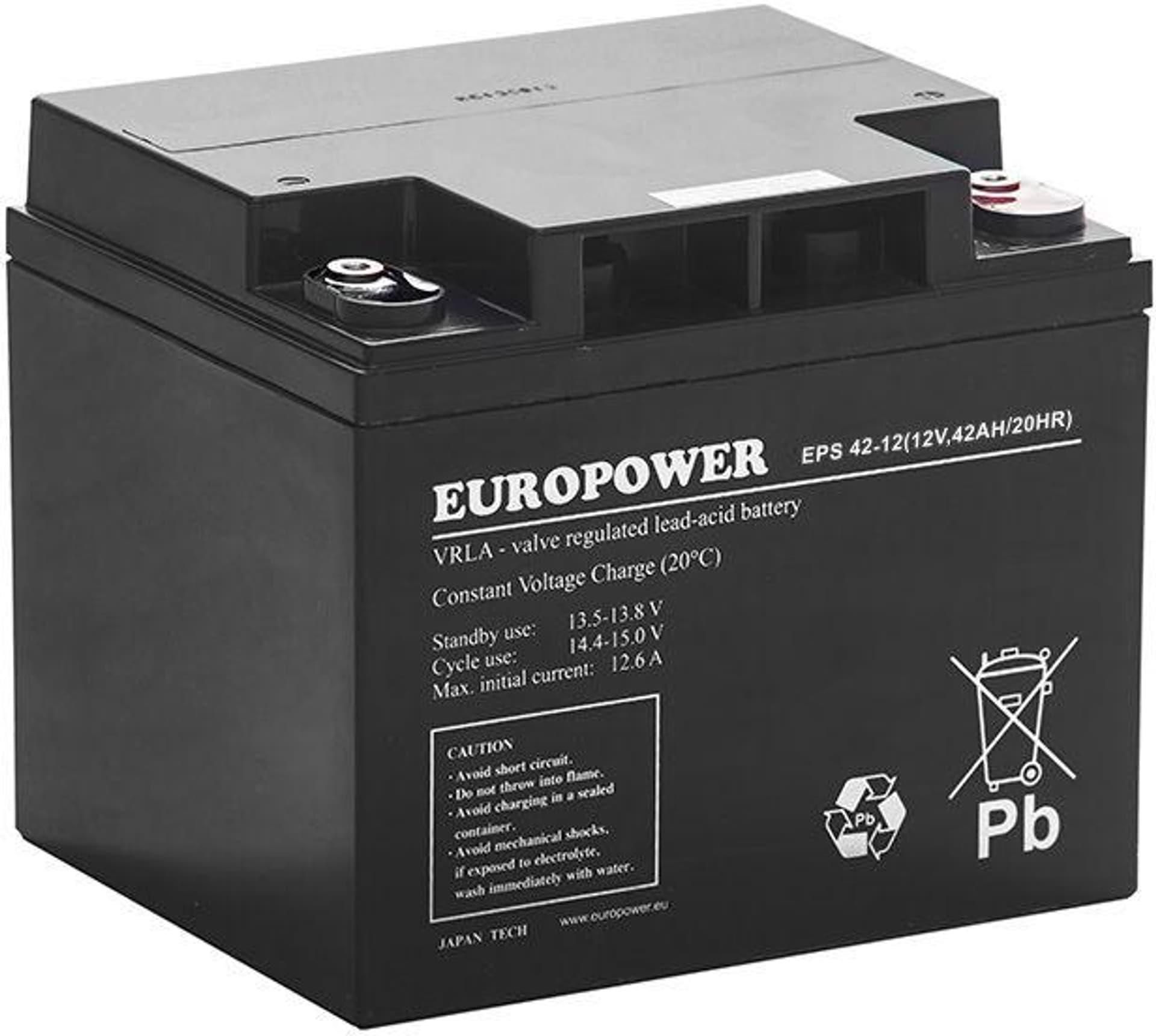 Europower Akumulator Agm Serii Eps V Ah Ywotno Lat Ceny