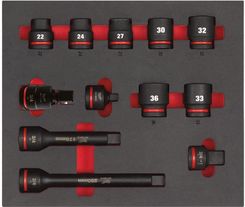 Zdjęcie Milwaukee Wkładka piankowa z nasadkami 3/4" 12 szt. 4932493396 - Olsztyn