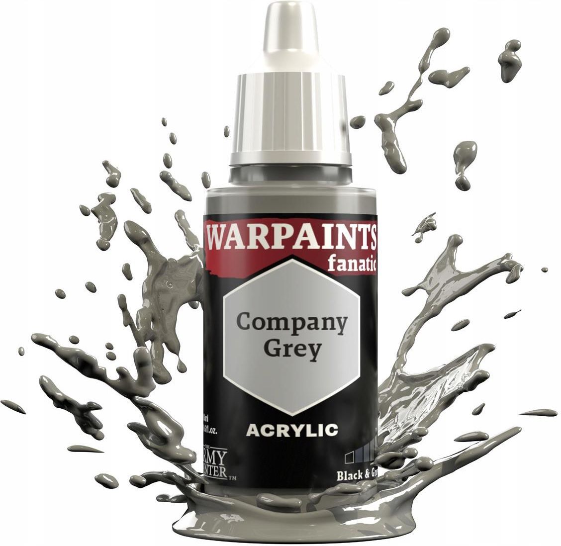 Zdjęcie The Army Painter Warpaints Fanatic Company Grey 18ml - Przemyśl