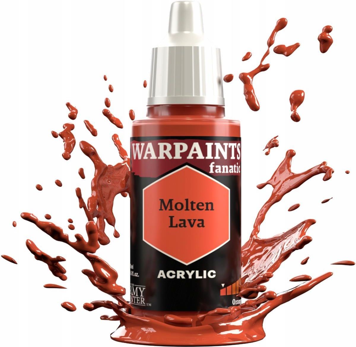 Zdjęcie The Army Painter Warpaints Fanatic Molten Lava 18ml - Przemyśl