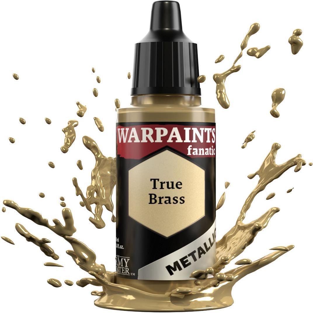 Zdjęcie The Army Painter Warpaints Fanatic Metallic True Brass 18ml - Przemyśl
